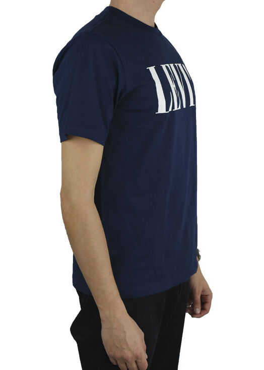 Tricouri Levis Relaxed Graphic Tee Navy Barbati (BM 8198542) 3