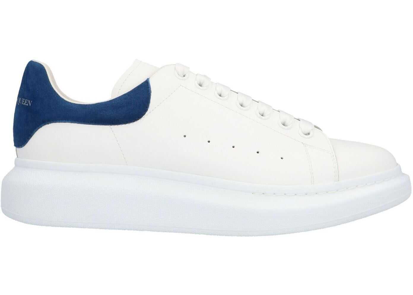 Alexander McQueen Oversize Sneakers In White And Blue* White