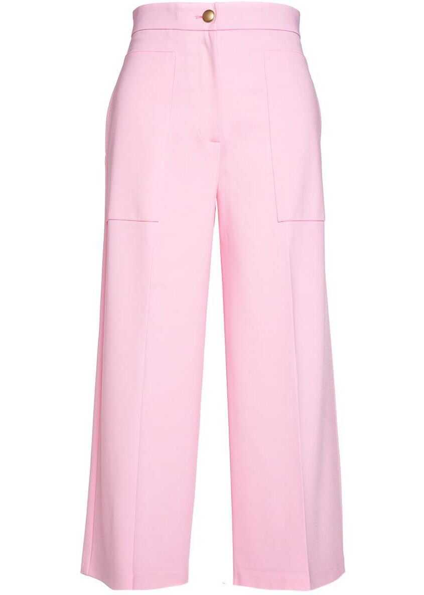 Pinko Wide pants "Svelto" Pink