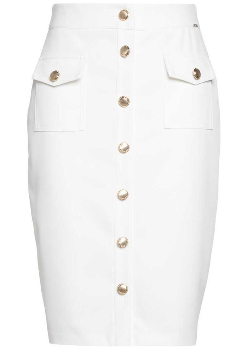 Liu Jo Longuette skirt White