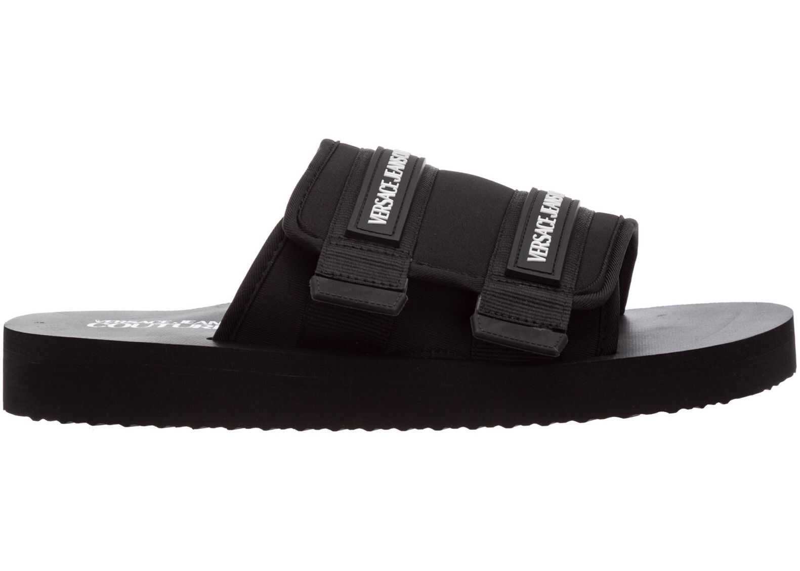 Versace Jeans Couture Slippers Sandals Black