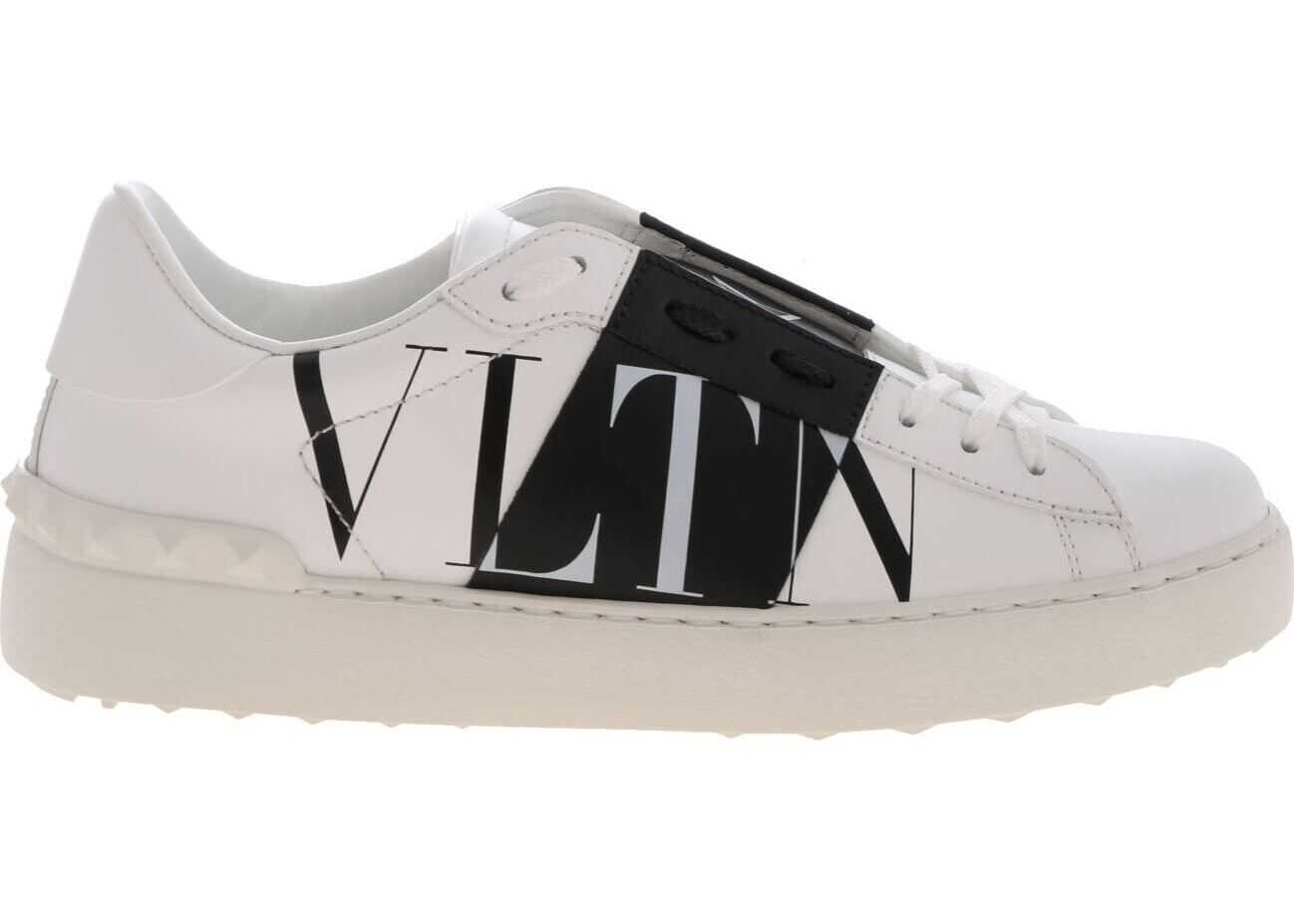 Valentino Garavani Open Sneakers In White And Black* White