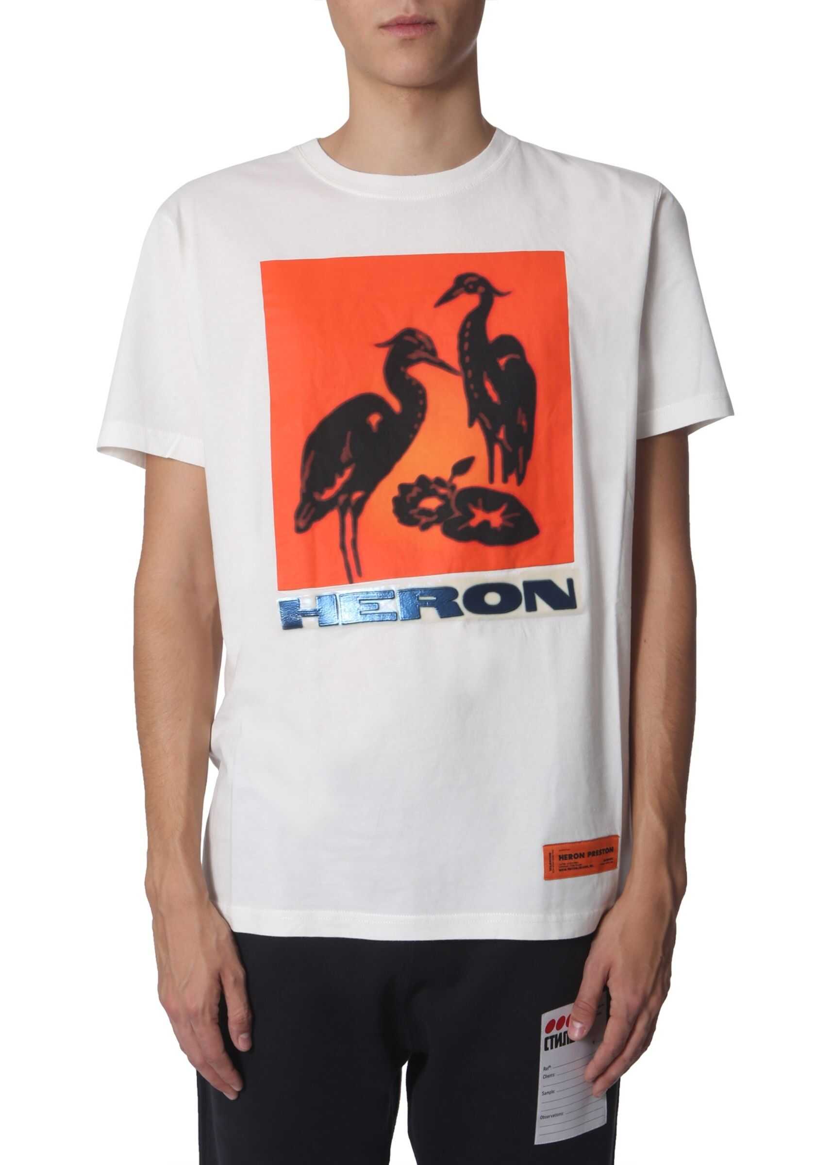 Heron Preston Regular Fit T-Shirt WHITE