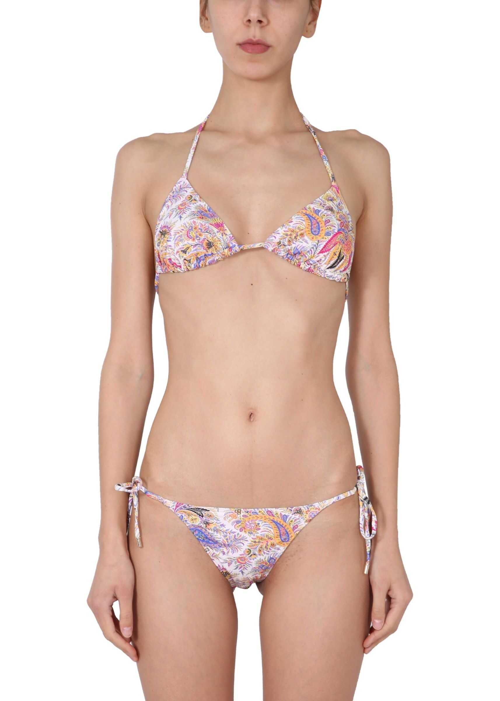 ETRO Ibiza Bikini Swimsuit WHITE