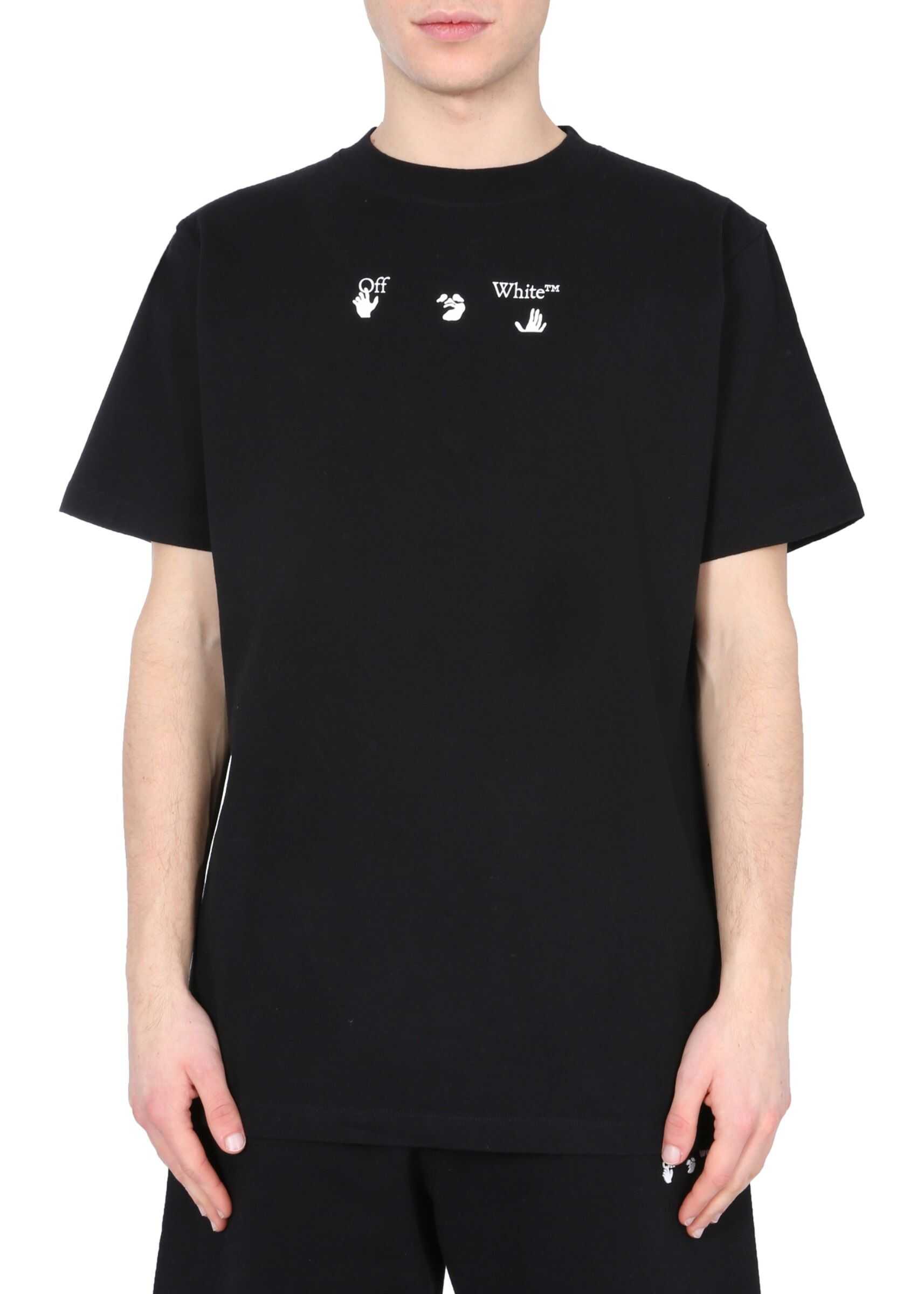 Off-White Crew Neck T-Shirt BLACK