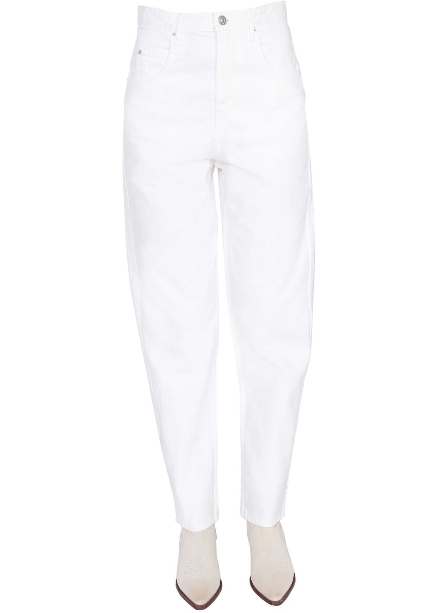 Isabel Marant "Corfy" Jeans PA1844_21P065E20WH WHITE