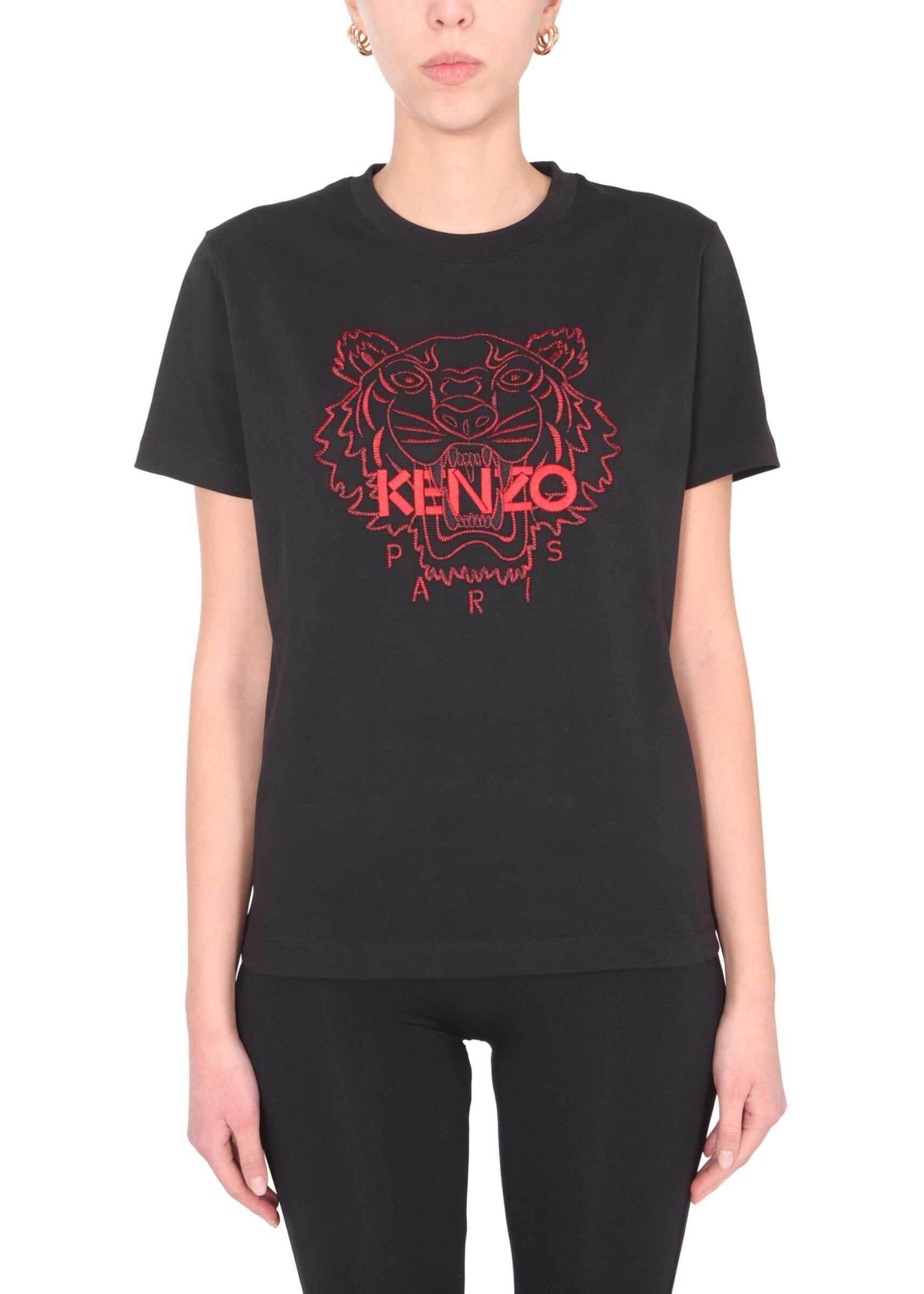 Kenzo Crew Neck T-Shirt BLACK