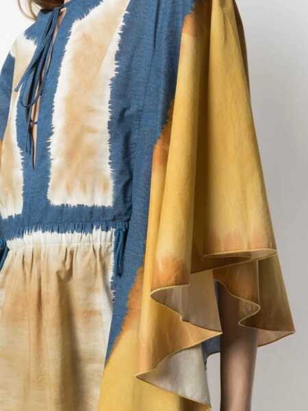 Rochii casual Alberta Ferretti Tie Dye Print Caftan MULTICOLOUR Femei (BM 8239693) 5