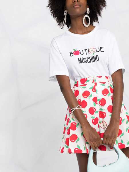 Pantaloni scurti LOVE Moschino Cotton Poplin Shorts MULTICOLOUR Femei (BM 8242861) 5