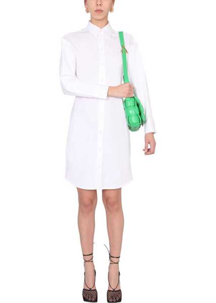 Rochii casual Bottega Veneta Chemisier Dress WHITE Femei (BM 8242867) 1