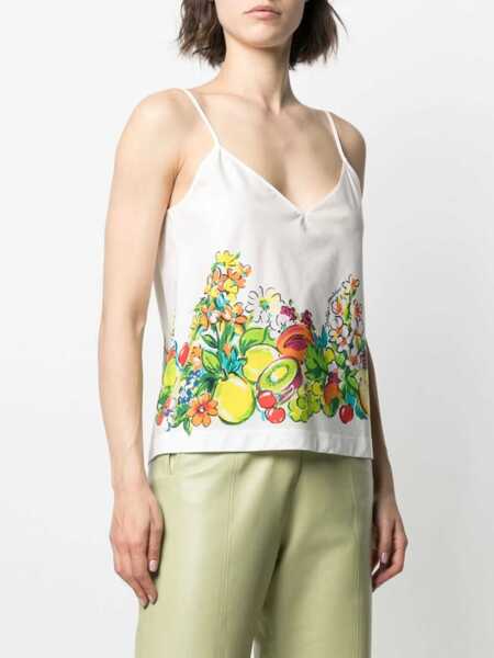 Bluze LOVE Moschino Flower And Fruit Print Top MULTICOLOUR Femei (BM 8242885) 3