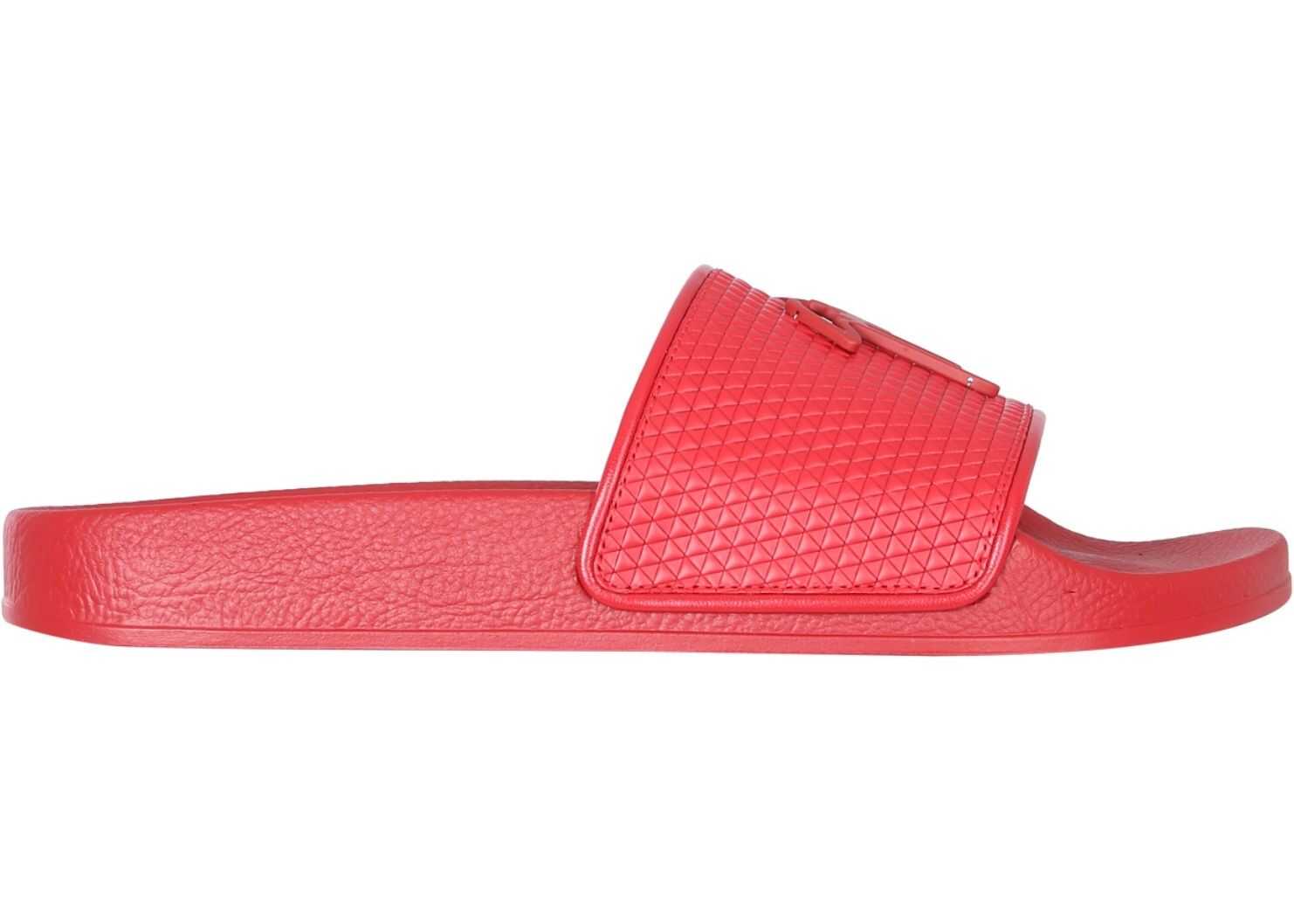 Giuseppe Zanotti Rubber Slide Sandals RM00008_005 RED