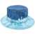 Alberta Ferretti Bucket Hat With Tie Dye Print BLUE