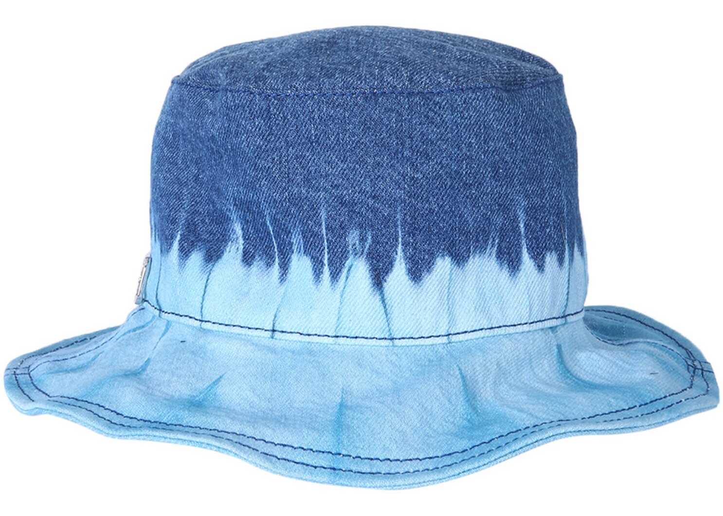 Alberta Ferretti Bucket Hat With Tie Dye Print BLUE image15