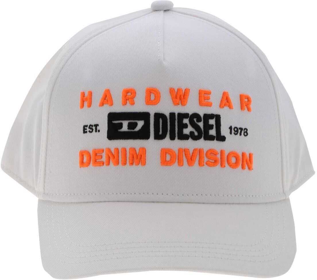 Diesel Fdivision Cap In White J00175KXA77K100 White