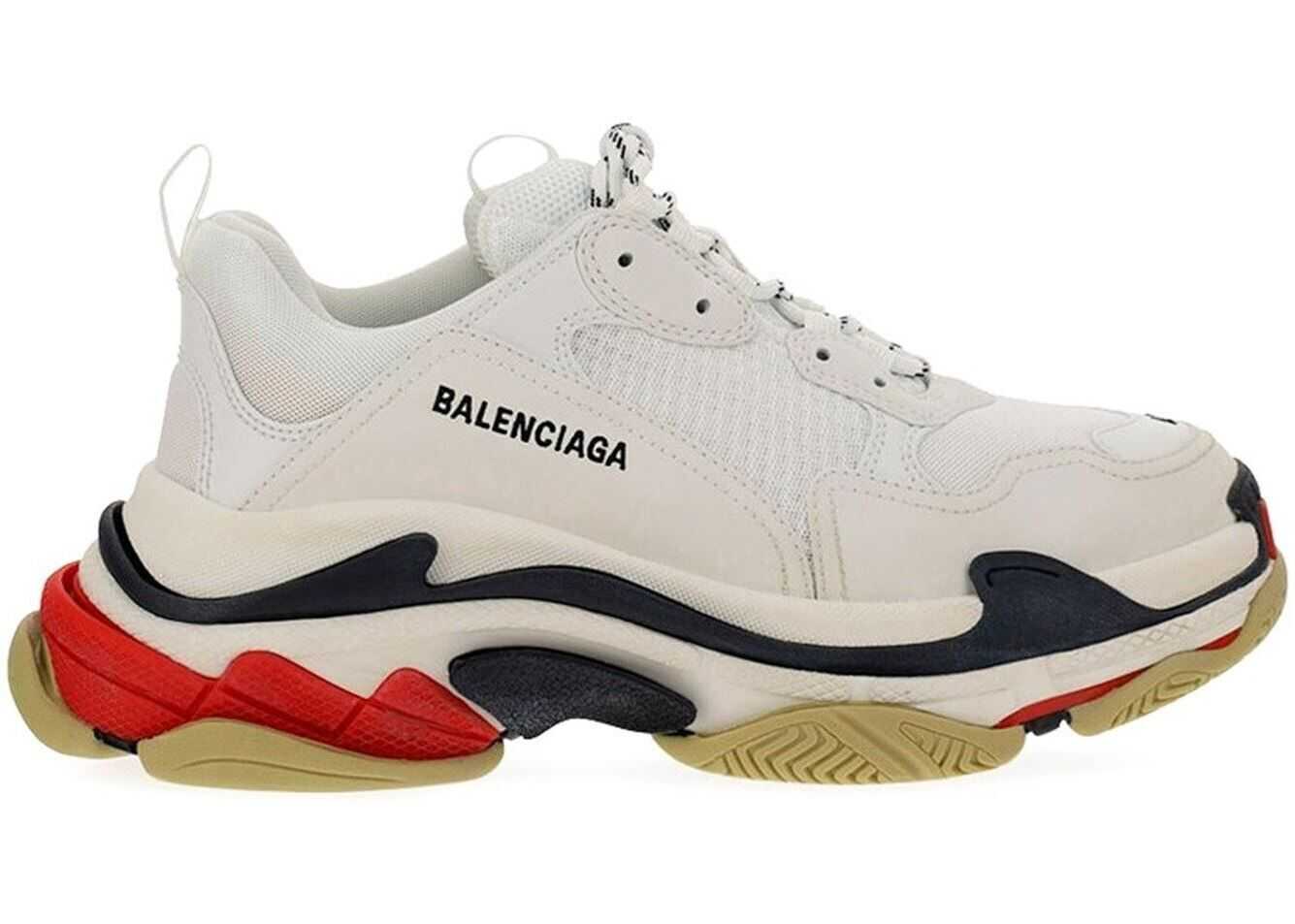Balenciaga Triple S Sneakers In White 533882W09OM9000 White