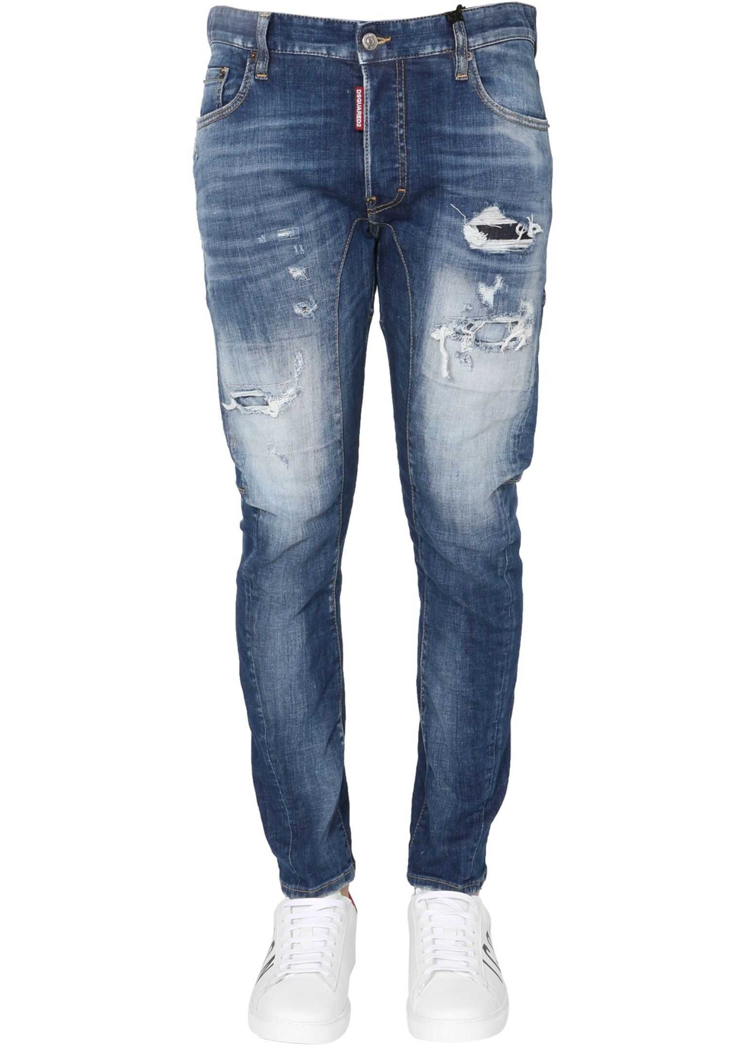 DSQUARED2 Tidy Biker Jeans S71LB0873_S30342470 BLUE