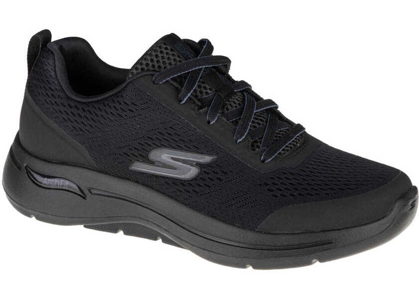 Sneakers SKECHERS Go Walk Arch Fit Black Barbati (BM 8254969) 2