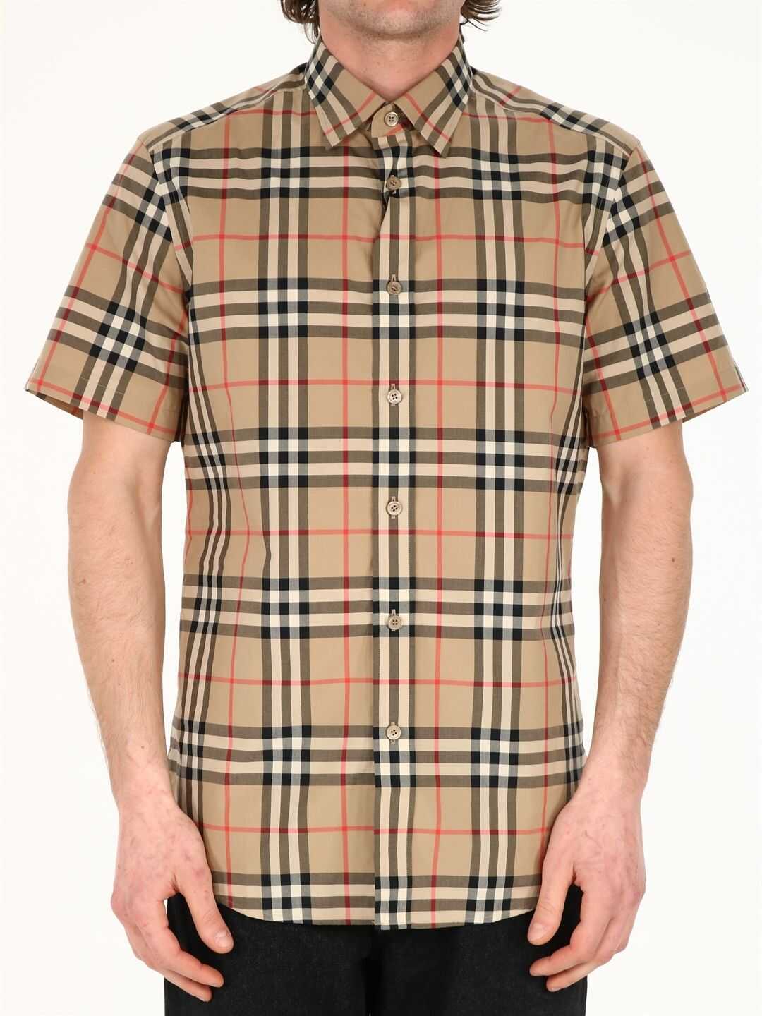 Burberry Vintage Check Shirt 8020869 116073 Beige