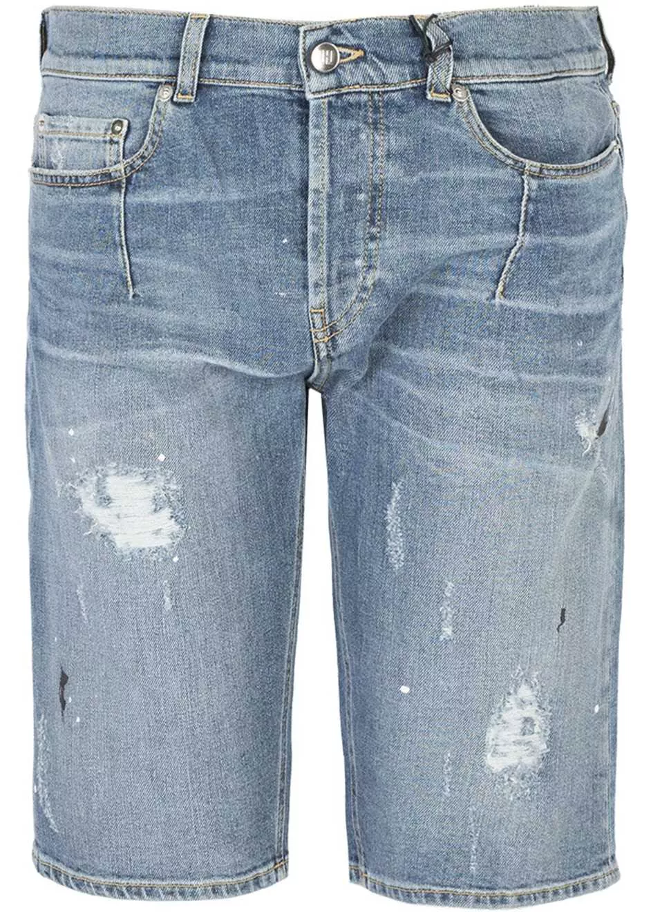 Pantaloni scurti Les Hommes UID481547P Niebieski Barbati (BM 8255926) 2