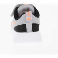 Sneakers Nike pentru Baieti - Sneakers Nike Leather Annd Fabric Nike Revolution 5 Tdv Sneakers Gray Baieti (BM 8260915) - B-mall.ro