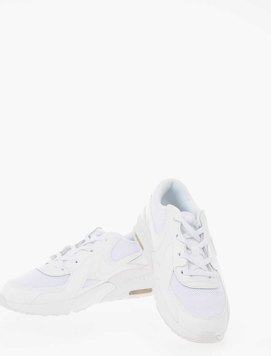 Nike Leather And Fabric Nike Air Max Excee (Ps) Sneakers With Sol White