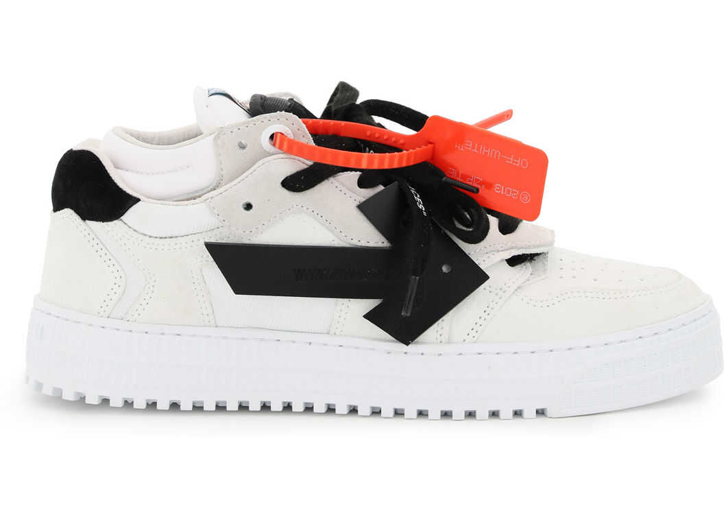 Off-White 3.0 Offcourt Low Sneakers OWIA181R21LEA001 WHITE BLACK