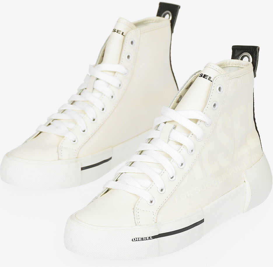 Diesel Leather S-Dese Sneaker White