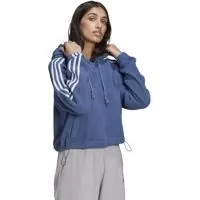 Imbracaminte Dama - Hanorace adidas Adicolor Classics Polar Fleece Full-Zip Hoodie GN2812 Blue Femei (BM 8263726) - B-mall.ro
