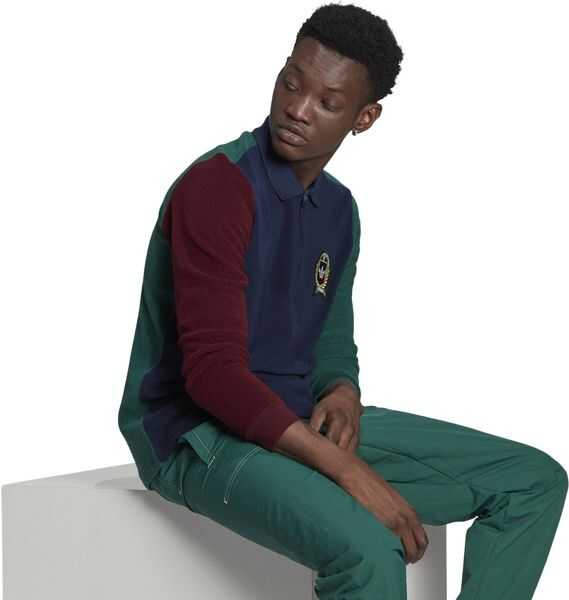 Bluze adidas Collegiate Crest Polo Shirt H32142 Multicolour Barbati (BM 8263735) 4