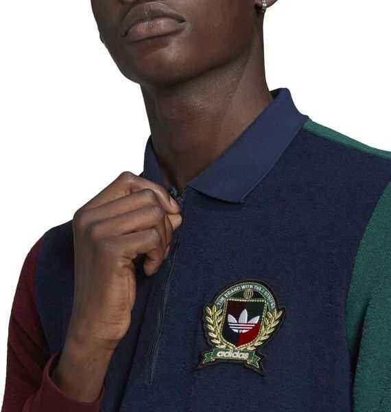 Bluze adidas Collegiate Crest Polo Shirt H32142 Multicolour Barbati (BM 8263735) 5