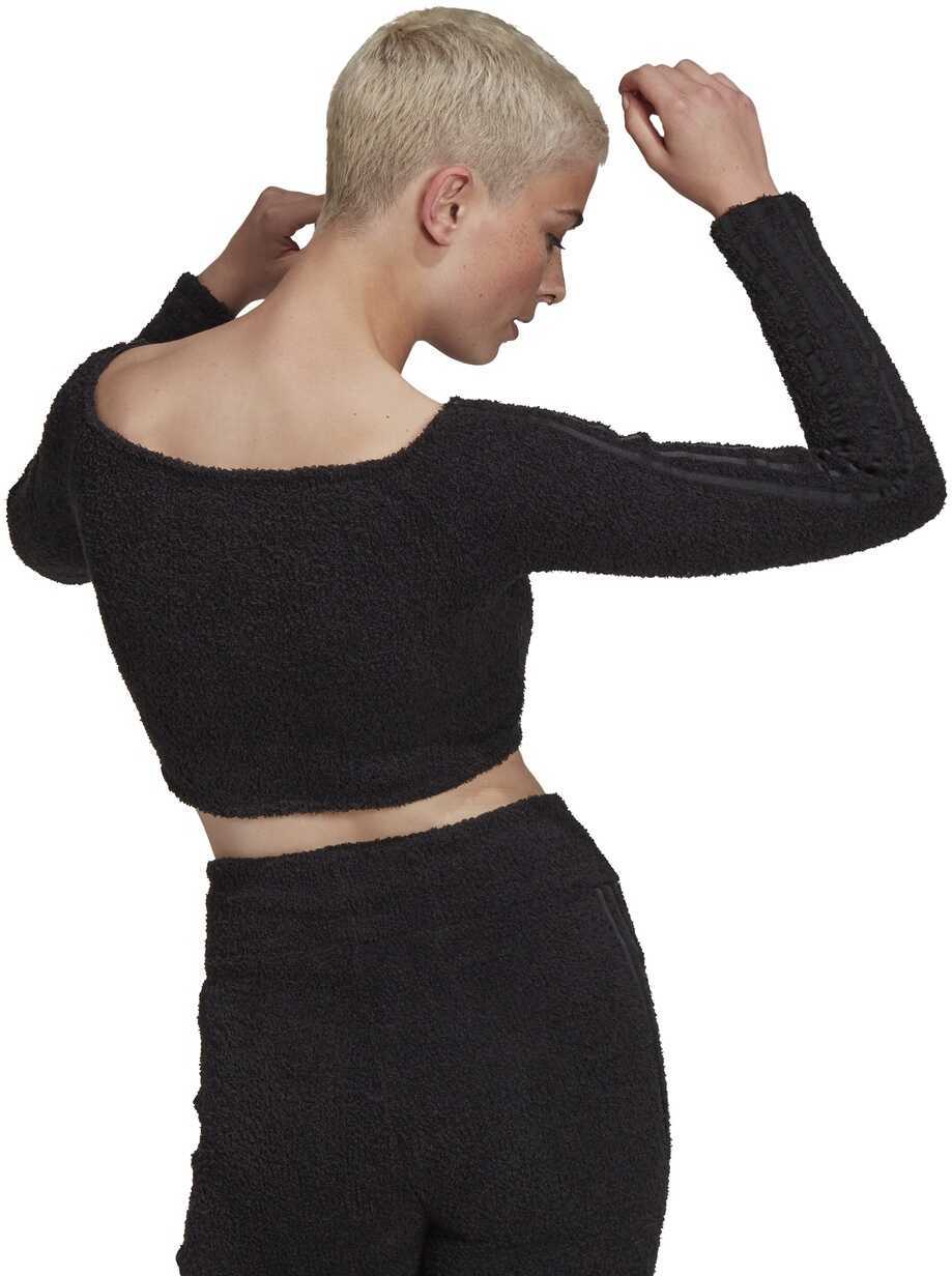 Topuri adidas Crop Top H18834 Black Femei (BM 8264290) 3