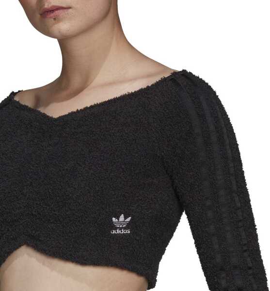 Topuri adidas Crop Top H18834 Black Femei (BM 8264290) 5