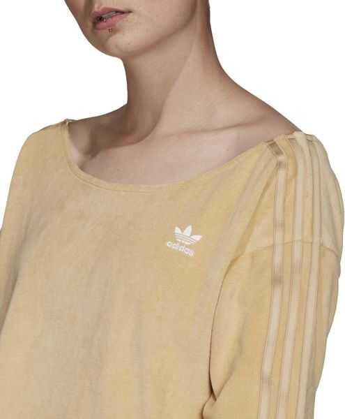 Bluze de trening adidas Loungewear Sweater H18839 Beige Femei (BM 8264293) 6