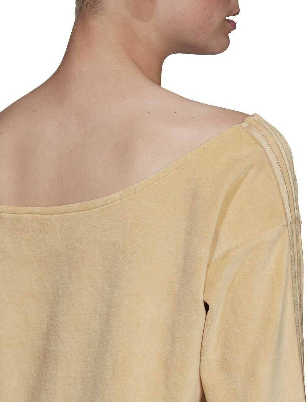 Bluze de trening adidas Loungewear Sweater H18839 Beige Femei (BM 8264293) 7