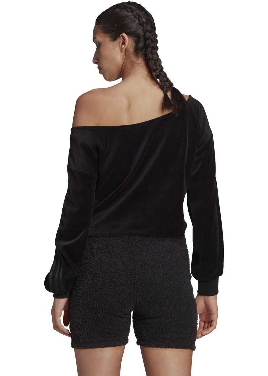 Bluze de trening adidas Loungewear Sweater H18840 Black Femei (BM 8264296) 5