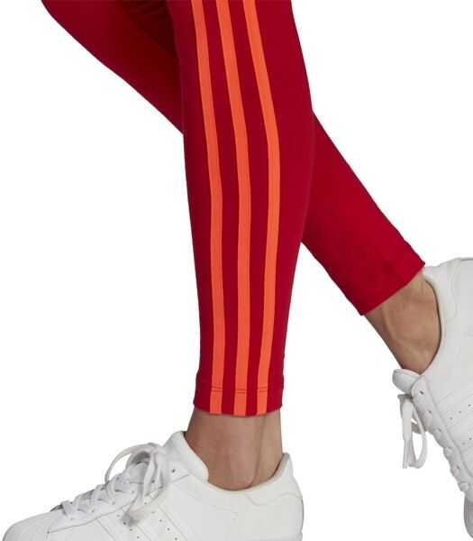 Colanti adidas Adicolor Sliced Trefoil High-Waisted Tights GT8470 Red Fete (BM 8264371) 6