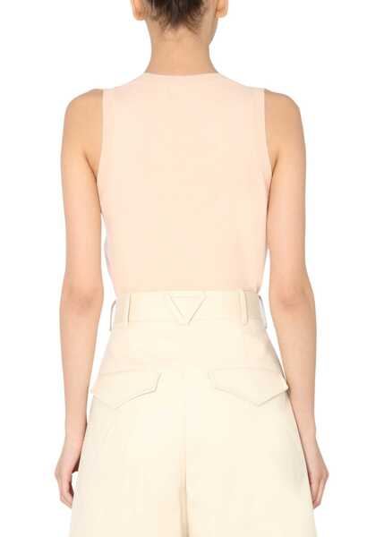 Pulovere Bottega Veneta Light Sweater Without Sleeves PINK Femei (BM 8265181) 3