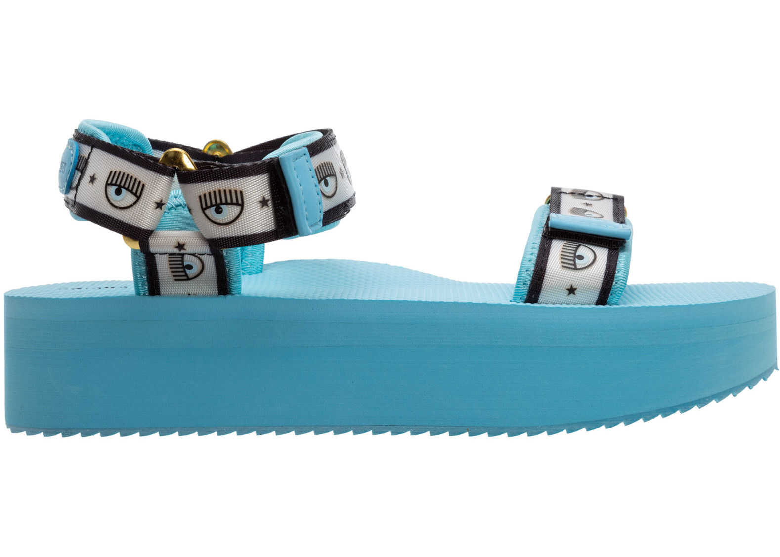 Chiara Ferragni Sandals Logomania CF2810-026 Light blue