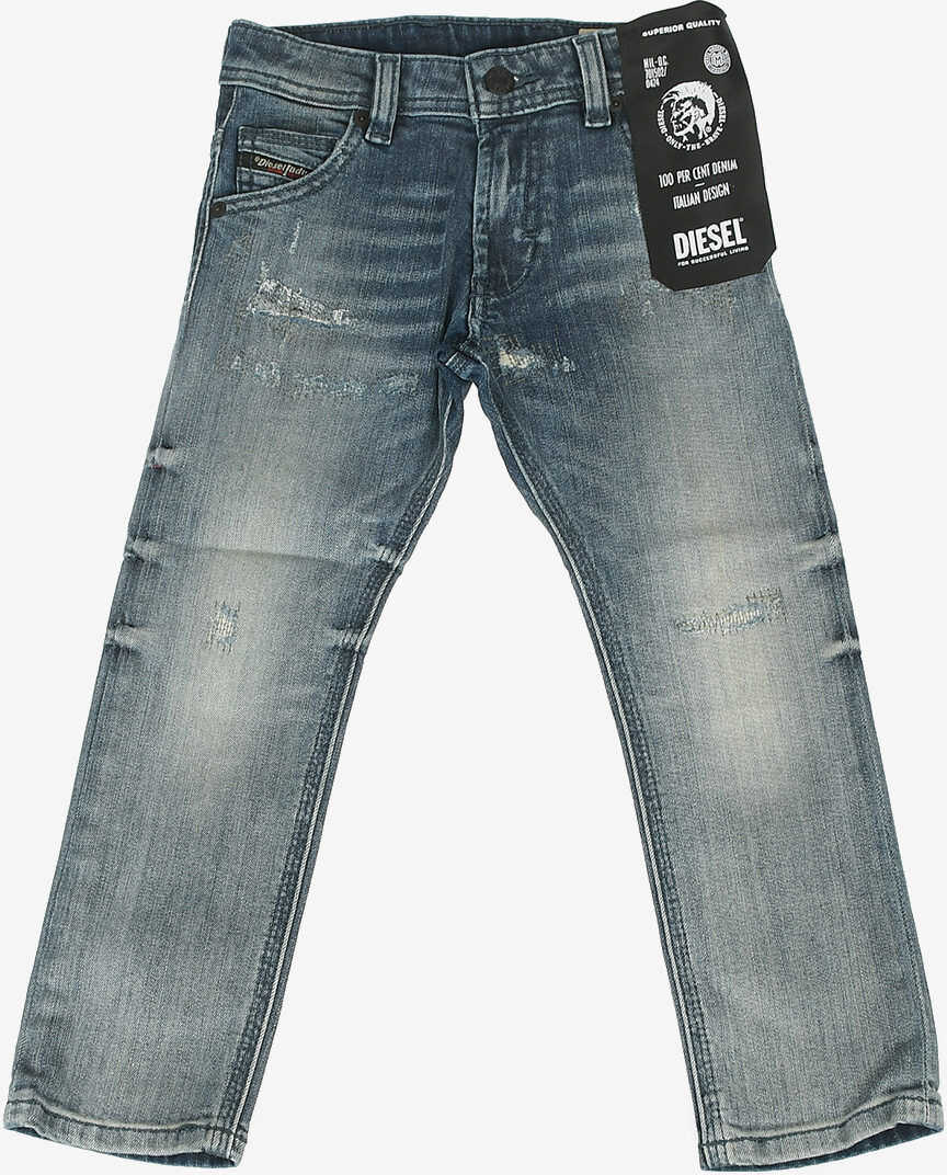 Diesel Kids Stretch Denim Krooley-J-N Jeans Blue