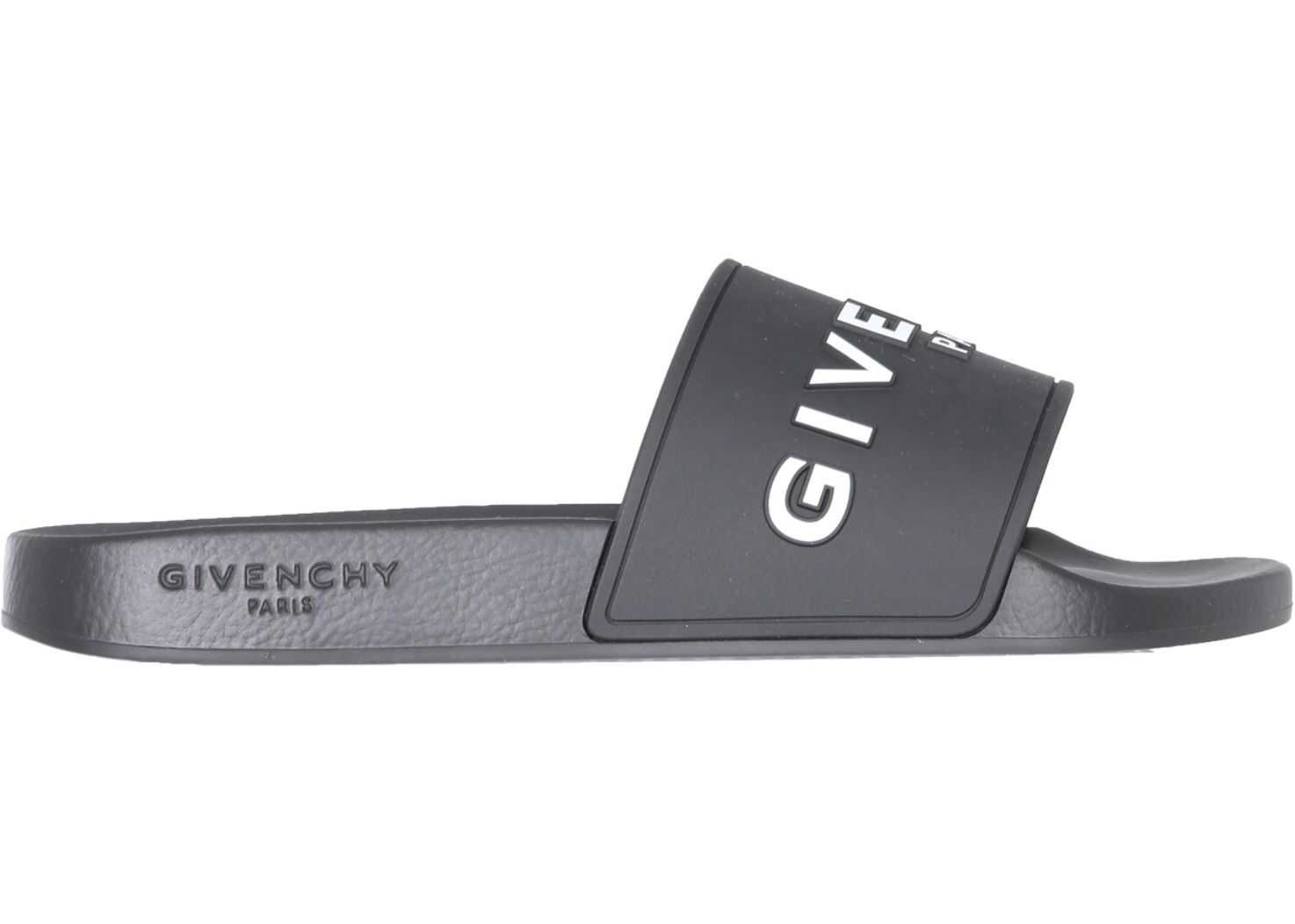 Givenchy Slide Sandals With Logo BH300HH0EP_001 BLACK