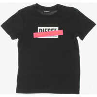 Tricouri Logo Print Tjustdue Crewneck T-Shirt Baieti