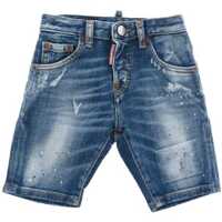 Pantaloni scurti Vintage Effect Distressed Shorts Fete