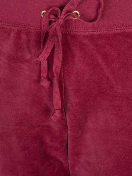 Pantaloni de trening Juicy Couture Knit WTKB79609 Bordowy Femei (BM 8273050) 4