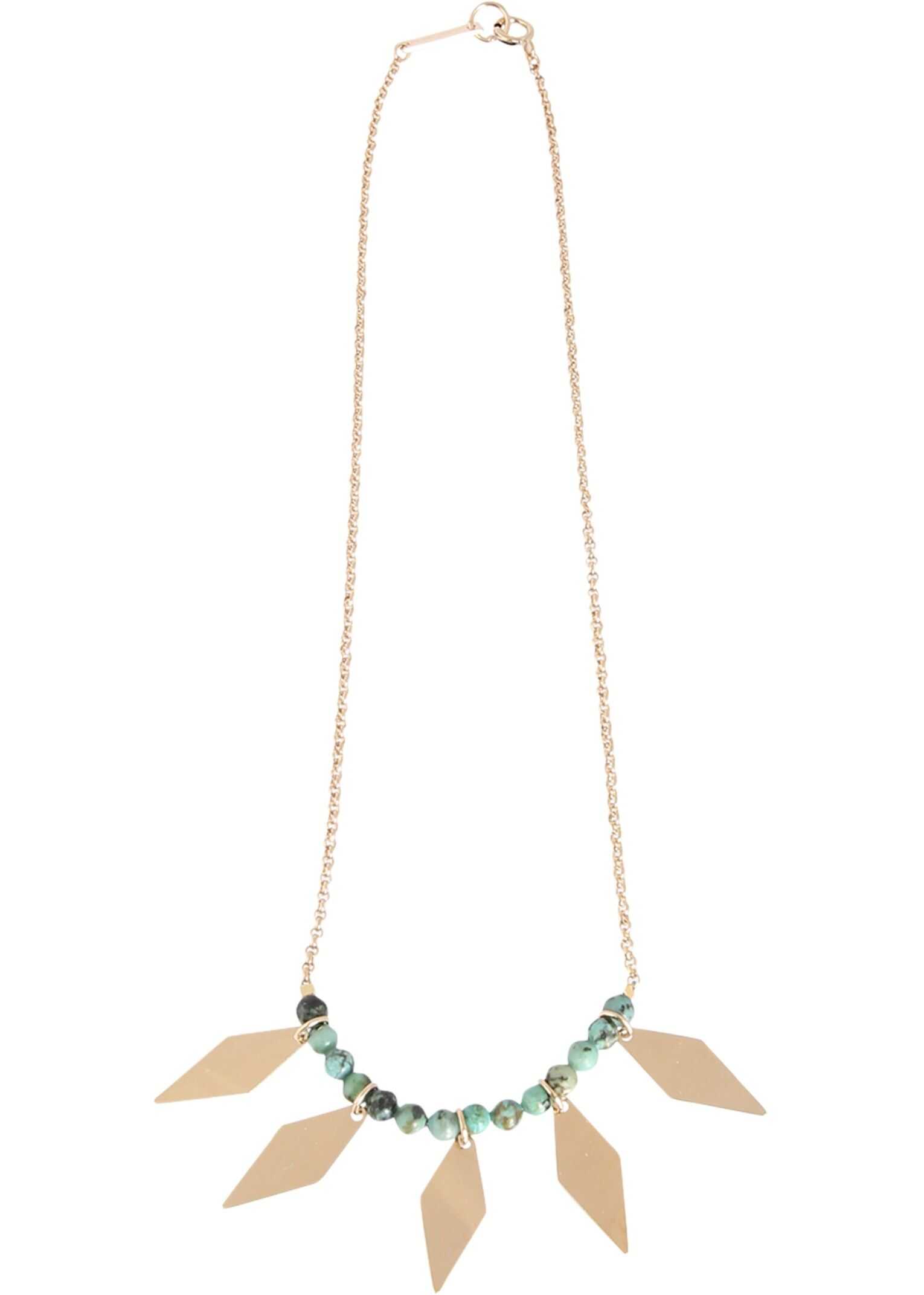 Isabel Marant Harlow Necklace CO0374_21P028B60WG GREEN