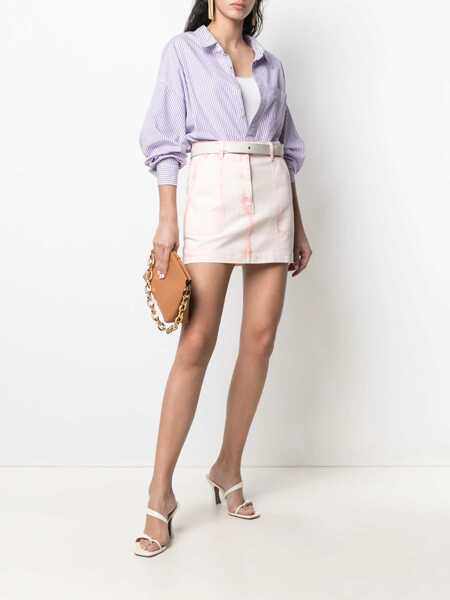 Fuste casual Alberta Ferretti Miniskirt With Degraded Print PINK Femei (BM 8273998) 2