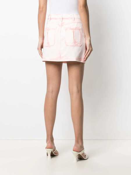 Fuste casual Alberta Ferretti Miniskirt With Degraded Print PINK Femei (BM 8273998) 4