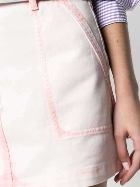 Fuste casual Alberta Ferretti Miniskirt With Degraded Print PINK Femei (BM 8273998) 5