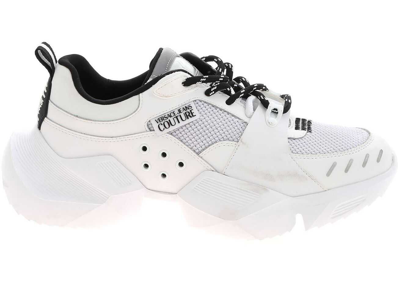 Versace Jeans Couture Over Sole Sneakers In White E0YWASU471945003 White