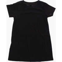 Rochii Nike pentru Fete - Rochii Nike Logo-Print Short Sleeve Dress Black Fete (BM 8274265) - B-mall.ro